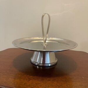 Elegant Silver Cake Stand